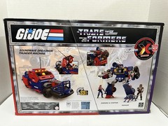 G.I. Joe Transformers Soundwave Dreadnok Crossover Zartan & Zarana 3.75″ Figures