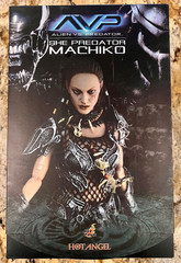 2008 AVP Alien Vs. Predator She Predator Machiko Hot Toys Hot Angel Rare