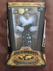Mattel WWE Defining Moments Nature Boy Ric Flair Figure Butterfly Robe New MIB