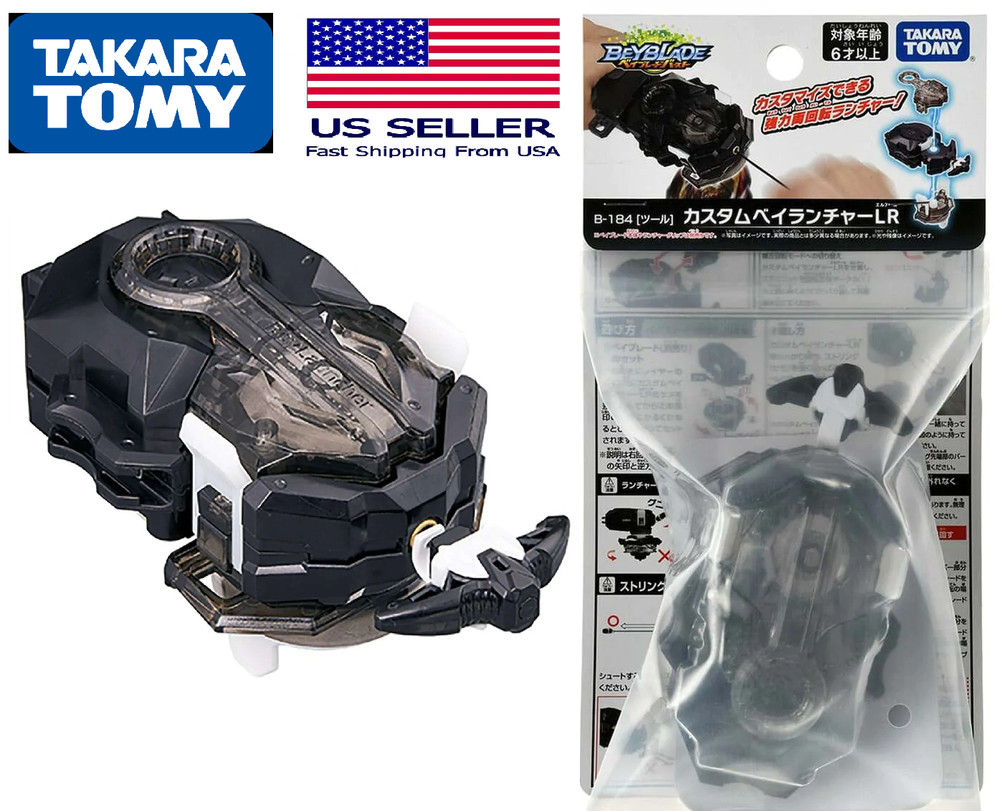 Takara Tomy B-186 Dynamite Left Right String Launcher Beyblade Burst US seller