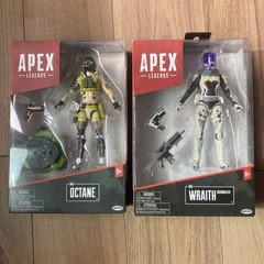 Apex Legends – RARE! Wraith Voidwalker 6-Inch Collectible Action Figure + Octane