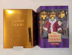 SUPER7 ULTIMATES DISNEY ROBIN HOOD PRINCE JOHN RED ROBE FIGURE SEALED NEW