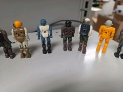 VTG 1986 Coleco Starcom Action Figures Lot Of 10