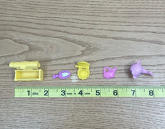2009 My Little Pony Ponyville Rainbow Dash Mermaid and Accessories Dolphin +More