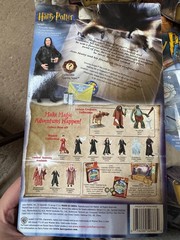 Vintage Harry Potter Mattel Figure Lot 8 Sealed Snape Ron Hermione Dobby Malfoy