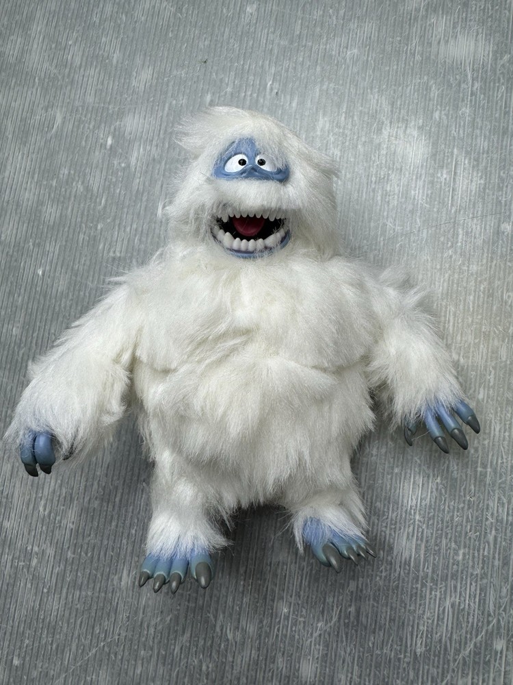 vintage BUMBLE ABOMINABLE SNOW MONSTER Playing Mantis 8″ FIGURE Rudolph