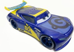 Disney Pixar Cars 3 No.80 Dan Carcia 1:55 Diecast Next Gen Race Kid Gifts🏎️✨