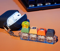 Kakao Friends Choonsik Ryan LED Keycap Figure Keyring Collection Official Goods
