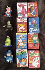 Cereal Killers Ron English Popaganda Vinyl Art Lot Of 8 Figures Sealed 4 Opened