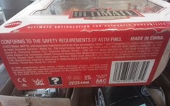 WWE Mattel Ultimate Series #19 & Top Picks Bobbie Lashley 2xs His side plates