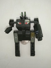 Vintage 1984 Select Convertors Transformers Go-Bots KO Tanker Green Version TANK