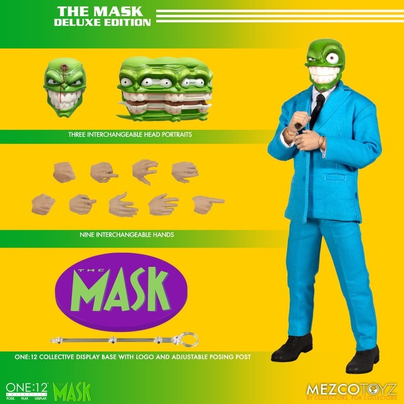 Mezco Toyz One:12 The Mask Action Figure New