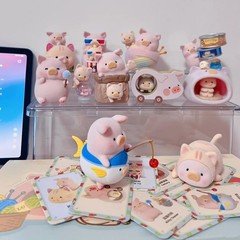 TOYZERO+ LuLu The Piggy Catur Day Classic Series Confirmed Blind Box Figure Toys