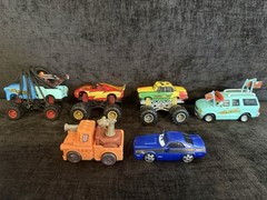 X6 Disney Pixar Cars Toons Deluxe Monster Truck Frightening McMean Diecast
