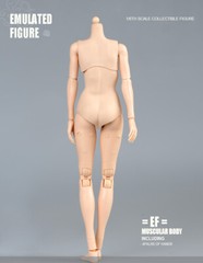 US SOTCK 1:6 Female Pale Skin Large Breast 12inch Flexible Figure Body Model Toy