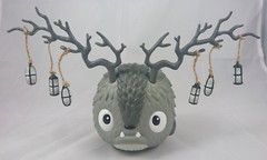 Luna 3 colorway lot 6.5-inch vinyl figure by The Bots Blue Pink Gray Urban daily