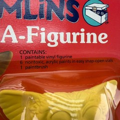 Vintage Gremlins Gizmo Paint a Figurine Figure 1984 Hasbro *NEW SEALED *READ