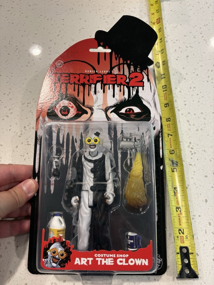 Terrifier 2 Movie Costume Shop Art the Clown 5”Action Figure New in Package