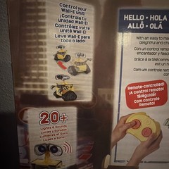 Disney Pixar HELLO WALL-E Remote Control Interactive Robot Toy Light Sound NEW