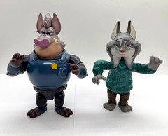 Disney Zootopia 2 Action Figures Lot of 2 – Captain Hoggbottom & Pawbert Lynxley