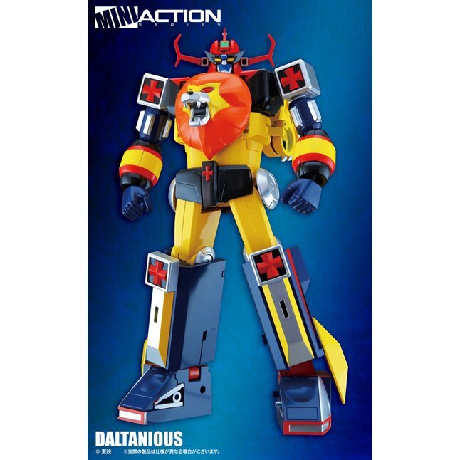 Mini Action Series MA-04 Future Robot Daltanious Figure Action Toys F/S JP DDP