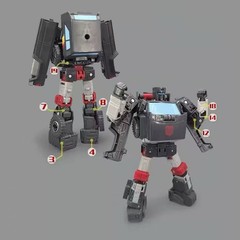 For Generations Selects Trailbreaker 5 Figures Gap Filler Upgrade Parts Set