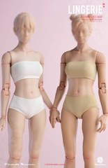 1:6 Tube Tops Briefs Underwear Clothes For 12″ Female Worldbox Figure Body Toys