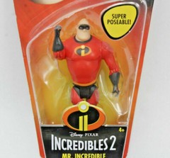Incredibles 2 Disney Pixar Mr. Incredible Super Poseable Action Figure Brand New