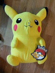 NWT Official Licensed Pokemon Pikachu Plush Stuffed Toy Large 13″ Authentic New