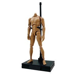 1/6 Scale Action Figure Display Stand Universal Rectangle Base Customize