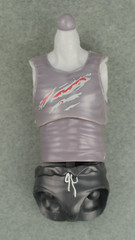 BST AXN TMNT Casey Jones Battle Damaged Chest Torso 5″ 1:15 Scale Custom Fodder