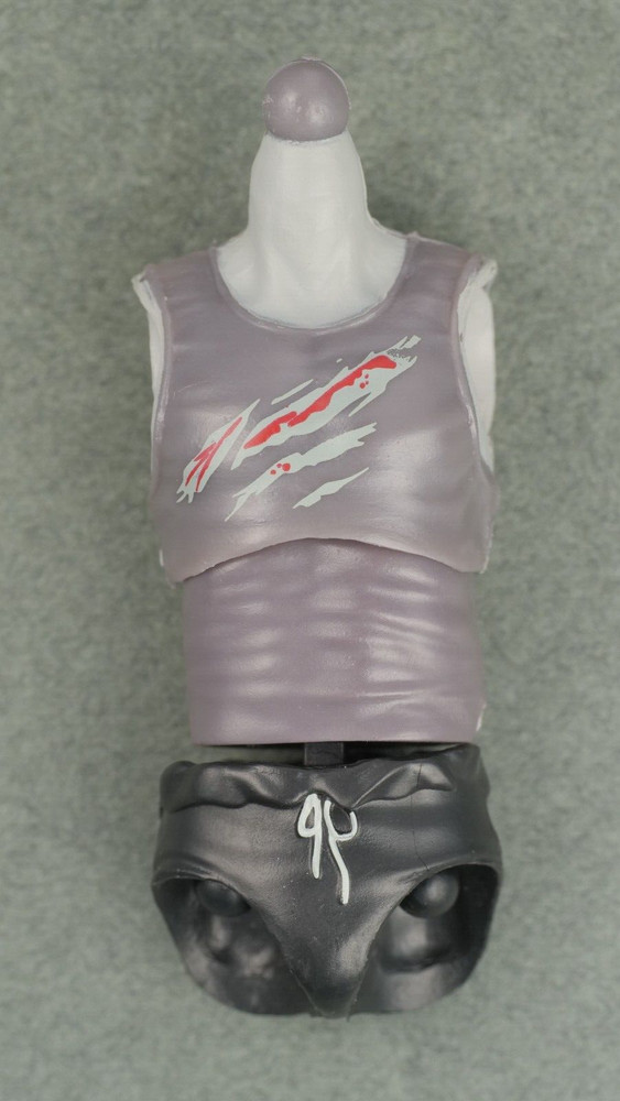 BST AXN TMNT Casey Jones Battle Damaged Chest Torso 5″ 1:15 Scale Custom Fodder
