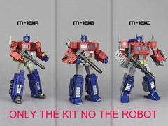 Matrix Workshop 13 Weapon Gun Upgrade Kit For Ops Prime Voyager Leader IN STOCK