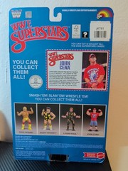 LJN WWE Wrestling Superstars John Cena Figure Black Card Signed Target Exclusive