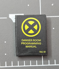 MARVEL Legends Custom 6″ Figure fodder X-Men DANGER ROOM PROGRAMMING MANUAL BOOK