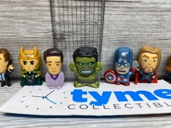 Marvel Chibis Mini 1.25″ Figure Lot Bulls I Toy Avengers Hulk Iron Man Captain