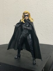 Custom DC Comics Batman Robin Batgirl Leather Wired Cape Mcfarlane Not FIGURE
