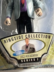 WWF Ringside Collection Jim Cornette w/ Racket Series 2 Action Figure SIGNED