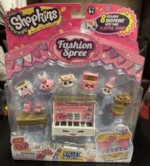 2013 Moose Toys Shopkins Fashion Spree Ballet Collection New In The Package