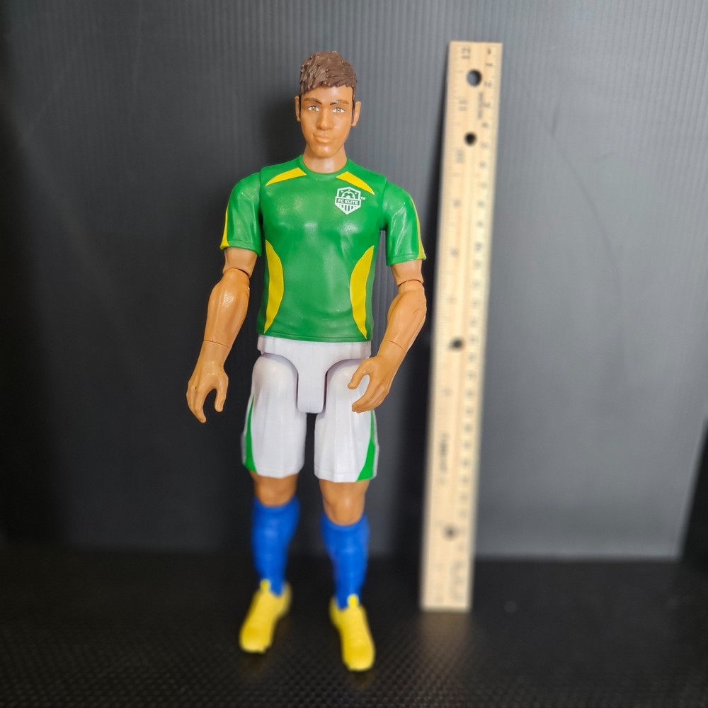 FC Elite NEYMAR JR. 12” Action Figure 2016 Mattel Soccer Player Articulated NICE