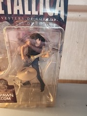 Vintage Metallica Kirk Hammett Figure Harvesters Of Sorrow McFarlane Toys