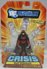 MATTEL DC UNIVERSE CRISIS SERIES 1 BATWOMAN 4″ ACTION FIGURE #13 2008 NEW SEALED