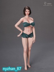 LDDOLL 28xl 1/6 Large Breast Seamless Silicone Body For 12″ Female Action Figure