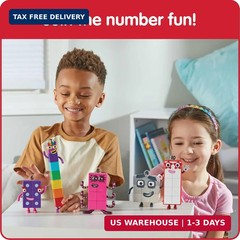 hand2mind Numberblocks Friends Six to Ten Figures – Official Licensed Character