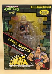 Super7 TMNT Krang Android Super Cyborg Action Figure Clear X-Ray 2024 New 7POA