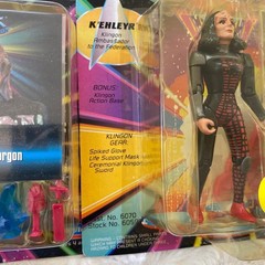 Playmates Star Trek Action Figure Lot Commander Sela Borg Vorgon K’Ehleyr & Q