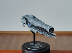 Halo 4 UNSC Resin sci-fi Spaceship Model Resin Spacecraft Figure Handmade Toy