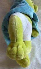 Baby Shrek In Blanket Universal Studios 15″ Soft Stuffed Plush Doll Rare US
