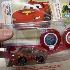 Disney Infinity 1.0 Lightning McQueen+Lightyear Toys R Us Race To Space PlaySet
