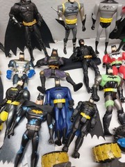 Huge Lot of 26 DC Comics BATMAN Kenner Figures 5” Robin I20 As Shown